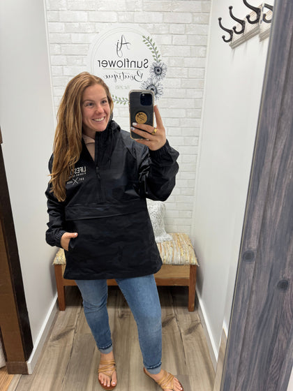 Lifestyle Fishing Waterproof Windbreaker - Blk Camo