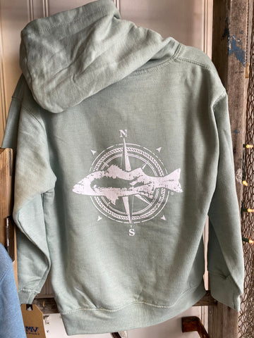 Lifestyle Youth Hoodie-Mint